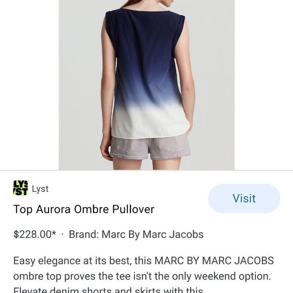 Marc Jacobs silk top - Picture 9 of 9